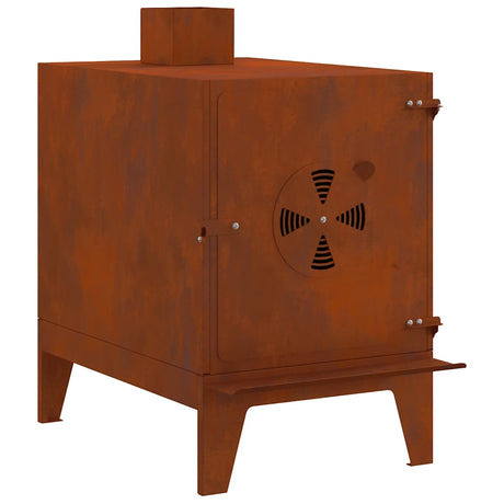 Vidaxx Campingkocher 35x50x60 cm Cortenstahl