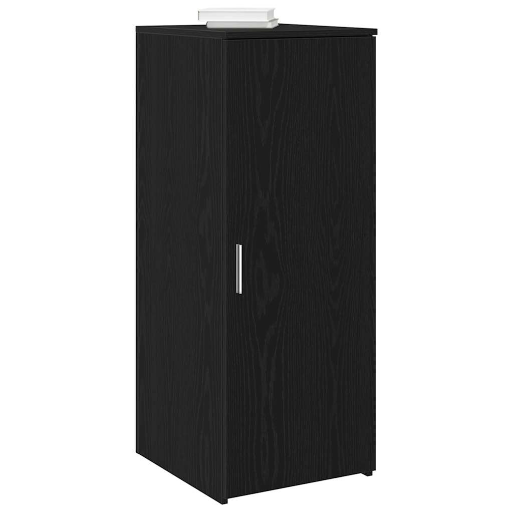 Vidaxl opbergkast zwart 40x45x103,5 cm bewerkt hout