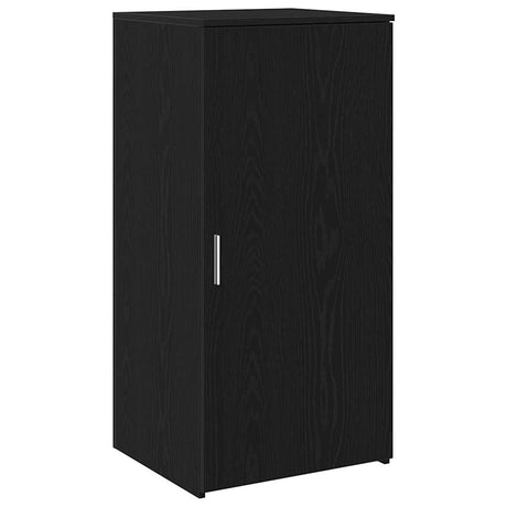 Vidaxl opbergkast zwart 50x45x103,5 cm bewerkt hout
