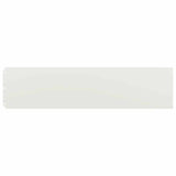 Vidaxl gazonranden 10 st 25x103 cm koudgewalst staal wit