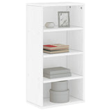 Vidaxl bijzetkast odda 40x24x79 cm massief grenenhout wit
