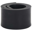 Vidaxl rubberen rand voor sneeuwploeg 120x8x1 cm zwart