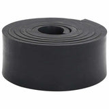 Vidaxxl Gummikante für Schneepflug 300x8x1 cm schwarz