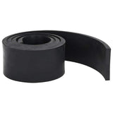 Vidaxl rubberen rand voor sneeuwploeg 180x10x1 cm zwart
