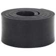 Vidaxl rubberen rand voor sneeuwploeg 200x10x1 cm zwart