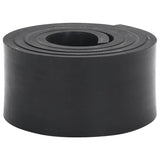 Vidaxl rubberen rand voor sneeuwploeg 200x10x1 cm zwart