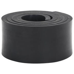 Vidaxl rubberen rand voor sneeuwploeg 200x10x1 cm zwart