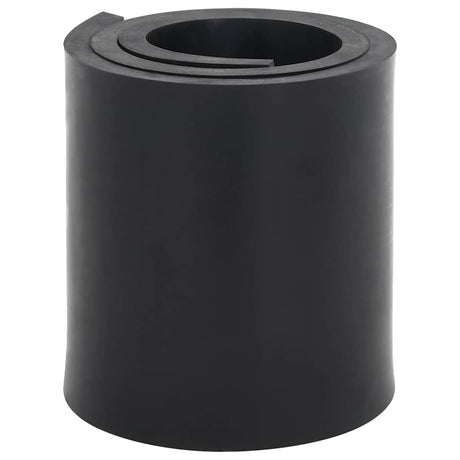 Vidaxl rubberen rand voor sneeuwploeg 120x15x1 cm zwart