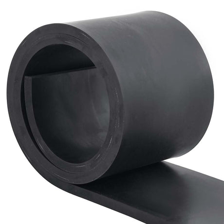 Vidaxxl Gummikante für Schneepflug 150x15x1 cm schwarz