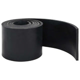 Vidaxxl Gummikante für Schneepflug 250x15x1 cm schwarz