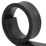 Vidaxxl Gummikante für Schneepflug 120x8x2 cm schwarz
