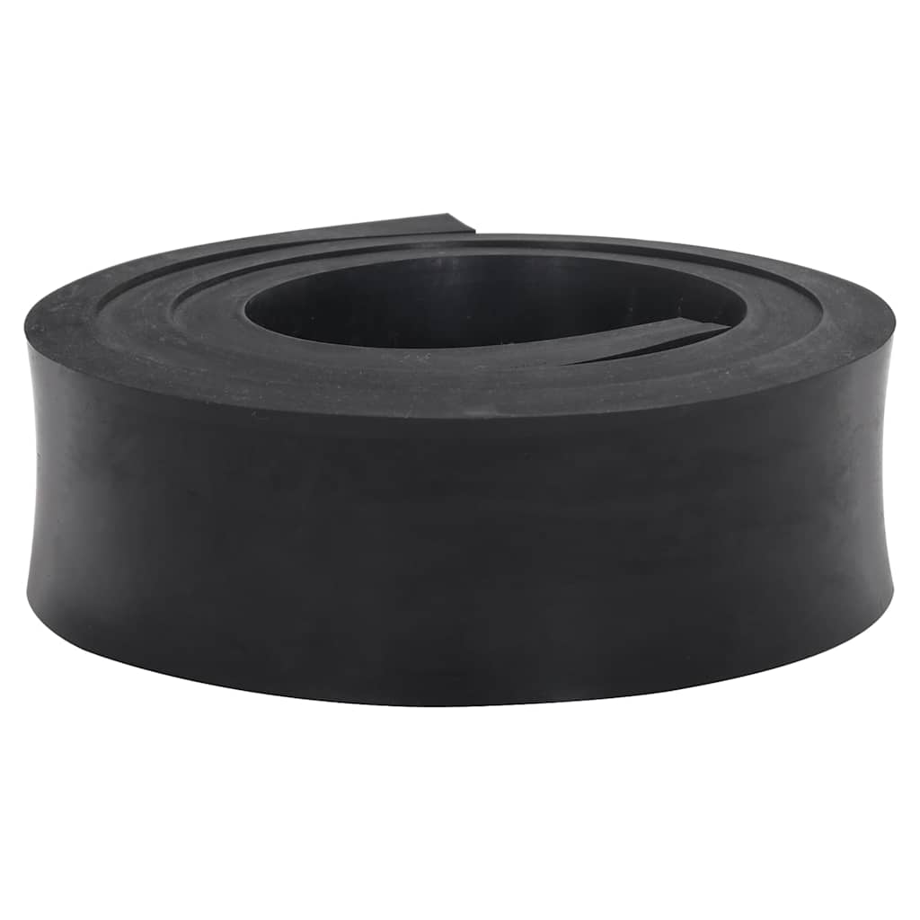 Vidaxxl Gummikante für Schneepflug 150x8x2 cm schwarz