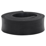 Vidaxxl Gummikante für Schneepflug 200x8x2 cm schwarz