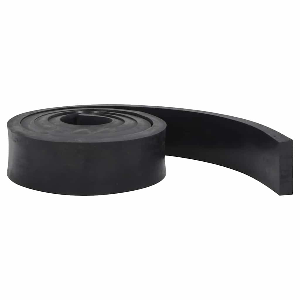 VidaXL Gummikante für Schneepflug 250x8x2 cm schwarz