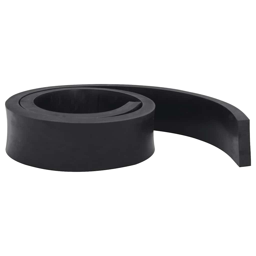 Vidaxx Gummikante für Schneepflug 200x10x2 cm schwarz