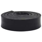Vidaxxl Gummikante für Schneepflug 250x10x2 cm schwarz