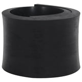 VidaXL Gummikante für Schneepflug 120x15x2 cm schwarz