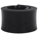 VidaXL Gummikante für Schneepflug 150x15x2 cm schwarz