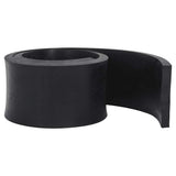 VidaXL Gummikante für Schneepflug 200x15x2 cm schwarz