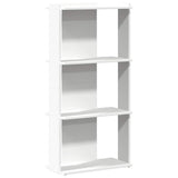 Vidaxl boekenkast 3-laags 60x30x120 cm bewerkt hout wit