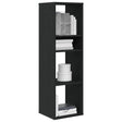 Vidaxl boekenkast 34x31x112 cm bewerkt hout zwart