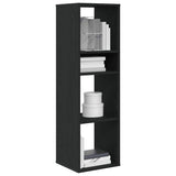 Vidaxl boekenkast 34x31x112 cm bewerkt hout zwart