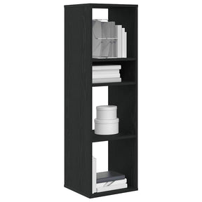 Vidaxl boekenkast 34x31x112 cm bewerkt hout zwart