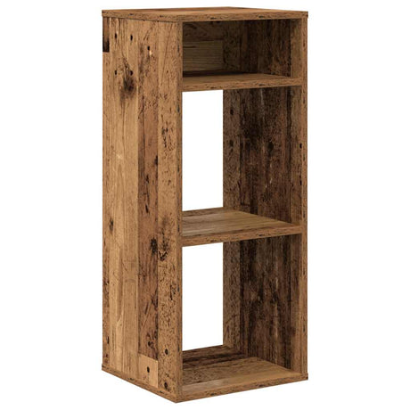 Vidaxl boekenkast 34x31x80 cm bewerkt hout oud houtkleurig