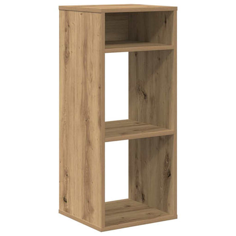 Vidaxl boekenkast 34x31x80 cm bewerkt hout artisanaal eikenkleur