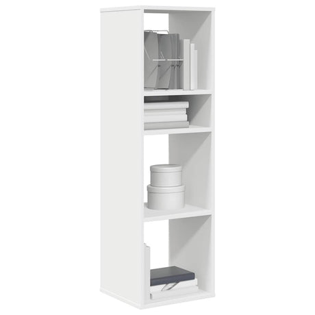 Vidaxl boekenkast 34x31x112 cm bewerkt hout wit