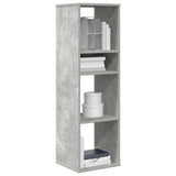 Vidaxl boekenkast 34x31x112 cm bewerkt hout betongrijs