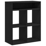 Vidaxl boekenkast 66x31x80 cm bewerkt hout zwart