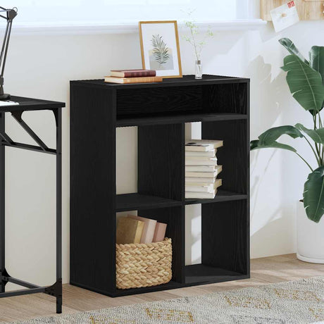 Vidaxl boekenkast 66x31x80 cm bewerkt hout zwart