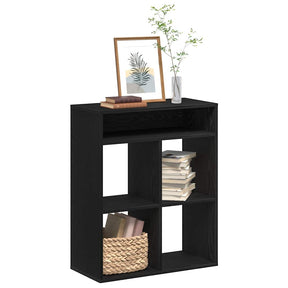 Vidaxl boekenkast 66x31x80 cm bewerkt hout zwart
