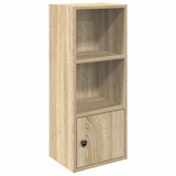 Vidaxl boekenkast 31x24x77 cm bewerkt hout sonoma eikenkleurig