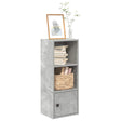 Vidaxl boekenkast 31x24x77 cm bewerkt hout betongrijs