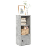 Vidaxl boekenkast 31x24x77 cm bewerkt hout betongrijs