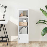 Vidaxl boekenkast 31x24x102 cm bewerkt hout wit