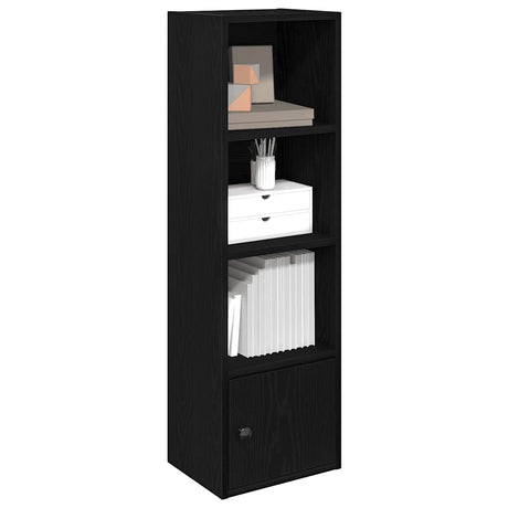 Vidaxl boekenkast 31x24x102 cm bewerkt hout zwart eikenkleurig