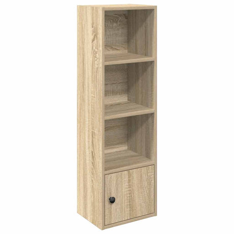 Vidaxl boekenkast 31x24x102 cm bewerkt hout sonoma eikenkleurig
