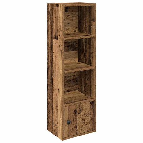 Vidaxl boekenkast 31x24x102 cm bewerkt hout oud houtkleurig