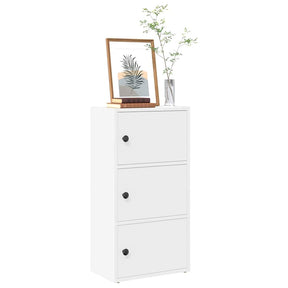 Vidaxl boekenkast 40x24x77 cm bewerkt hout wit