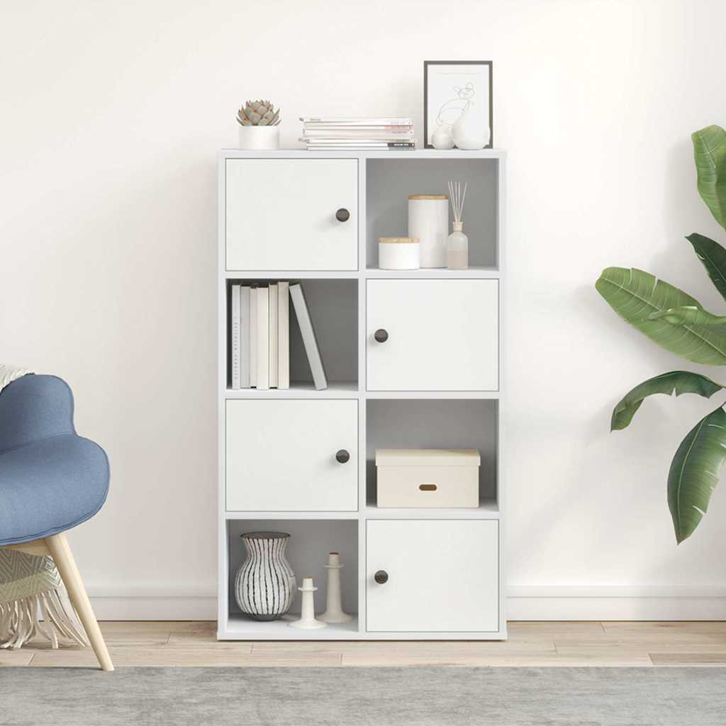 Vidaxl boekenkast 60x24x101,5 cm bewerkt hout wit