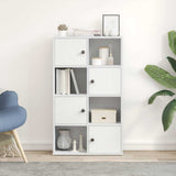 Vidaxl boekenkast 60x24x101,5 cm bewerkt hout wit