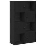 Vidaxl boekenkast 60x24x101,5 cm bewerkt hout zwart eikenkleurig