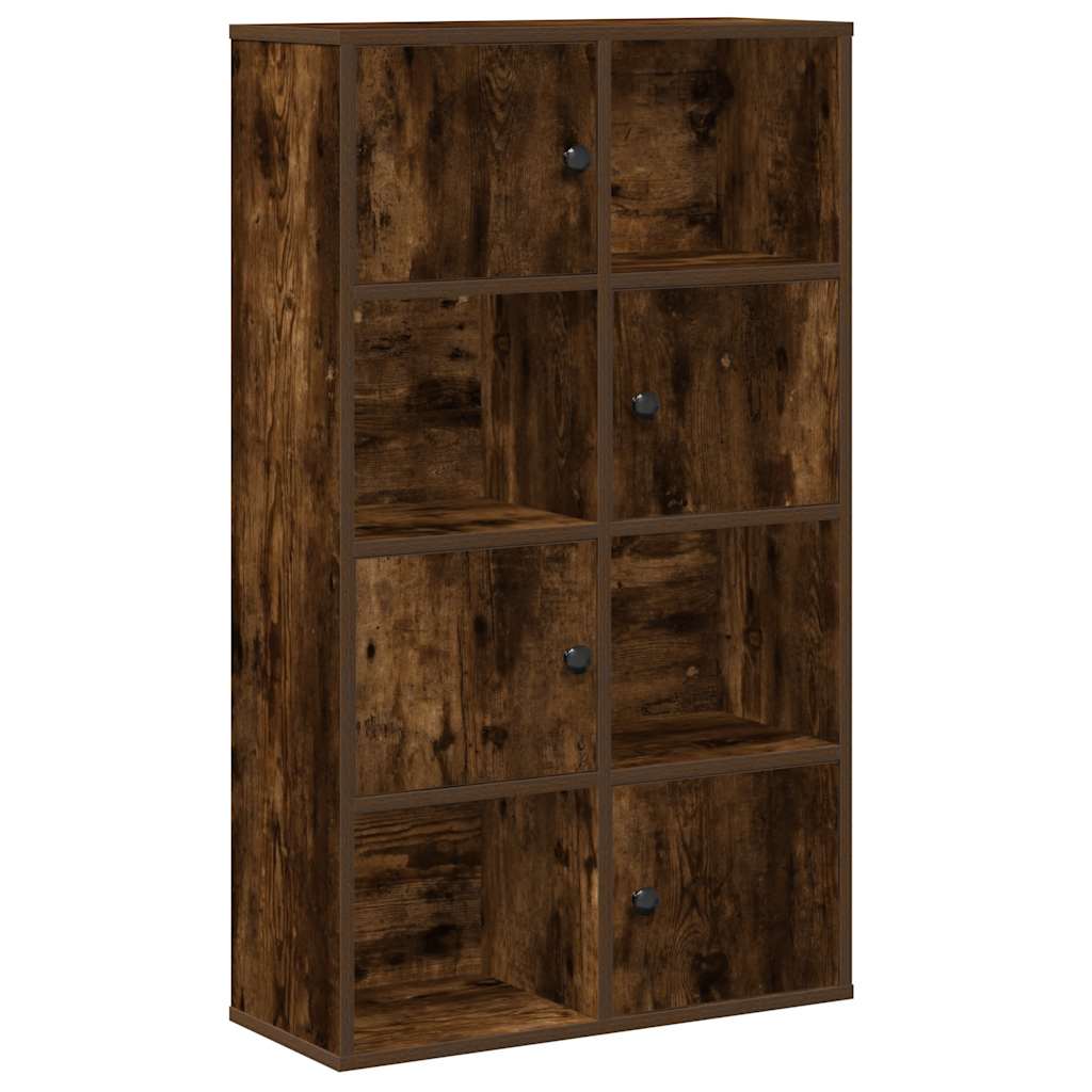 Vidaxl boekenkast 60x24x101,5 cm bewerkt hout gerookt eikenkleurig