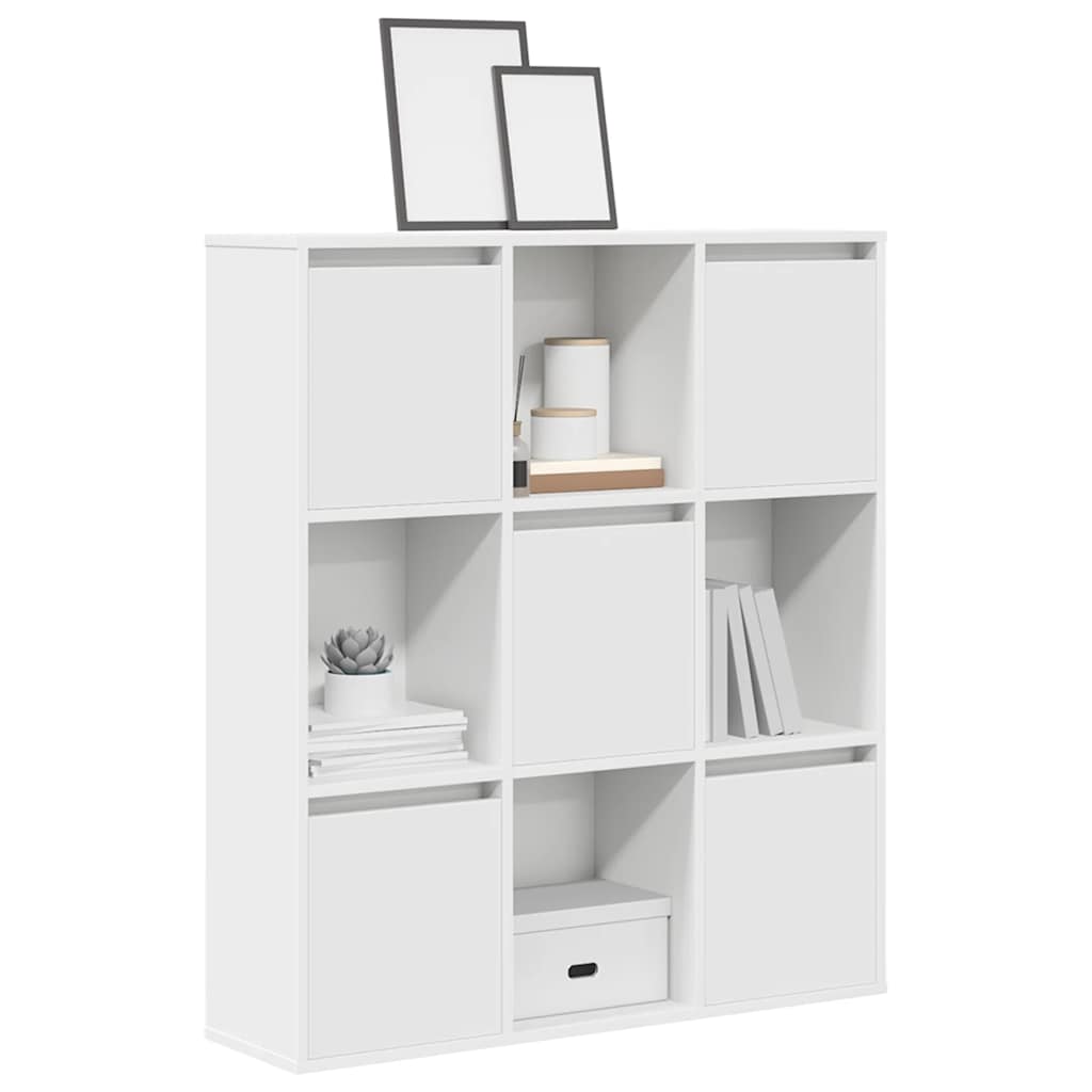 Vidaxl boekenkast 89x24x101,5 cm bewerkt hout wit