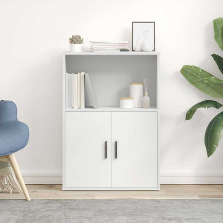 Vidaxl boekenkast 60x24x85 cm bewerkt hout wit
