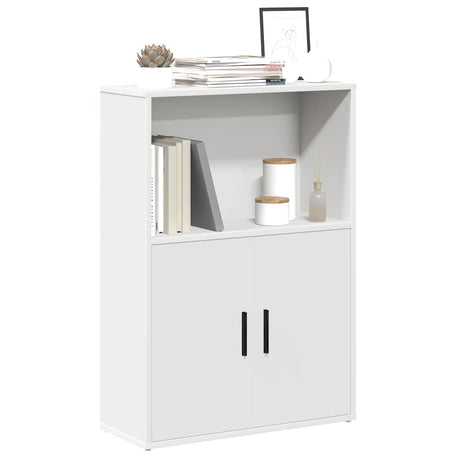 Vidaxl boekenkast 60x24x85 cm bewerkt hout wit