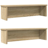 VidaXL Küchenregale stapelbar 2 Stück 60x15x16 cm Sonoma-Eiche-farbig
